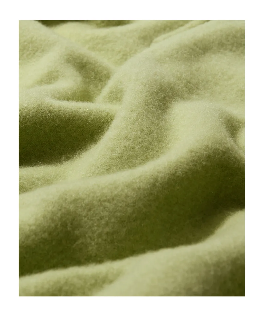 Half-Zip Wool Sweatshirt
