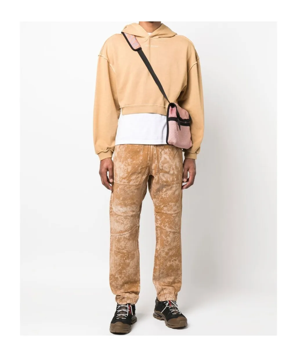 Elastic Waist Casual Pants