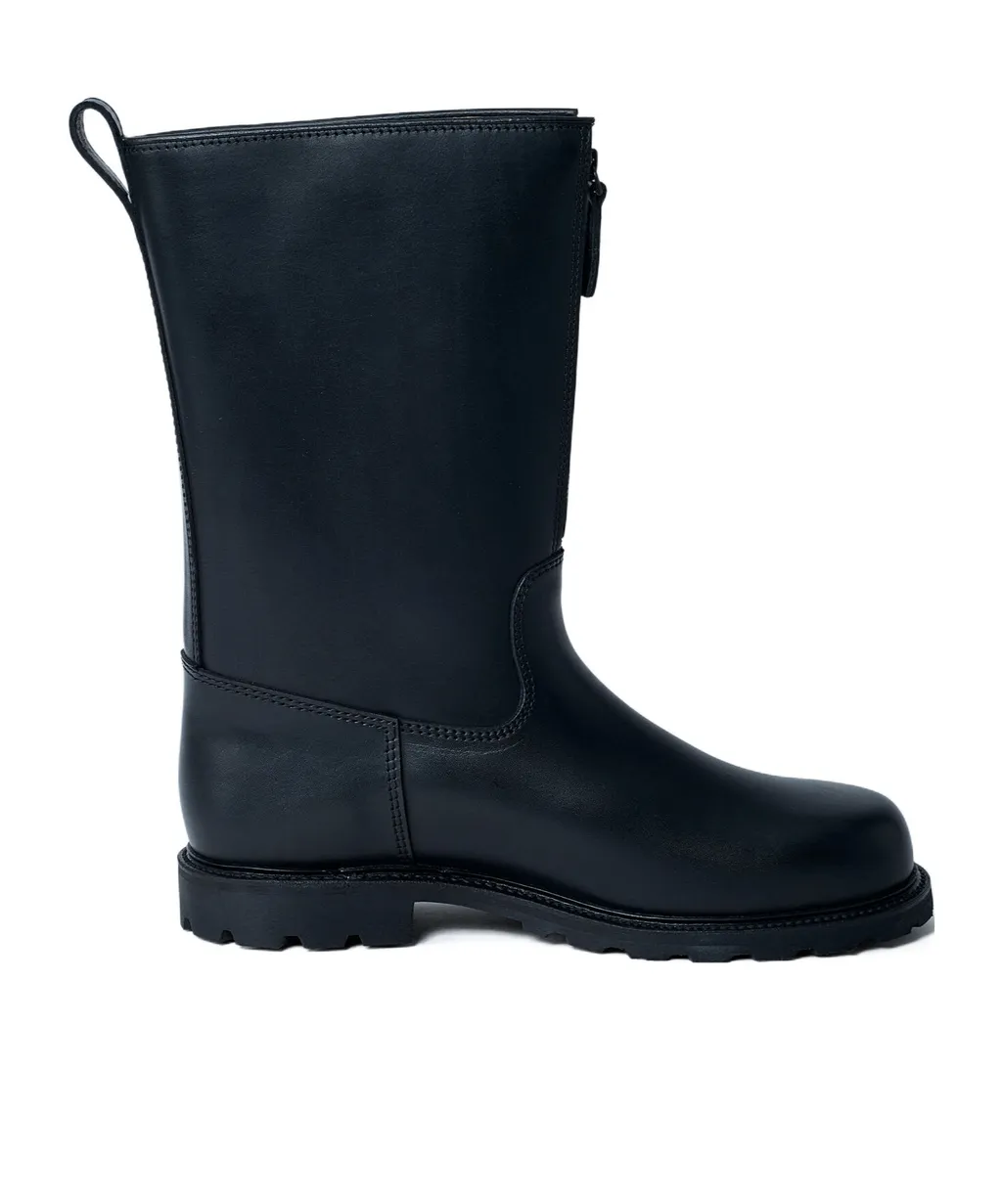 Rier Front-Zip Mid-Calf Boots