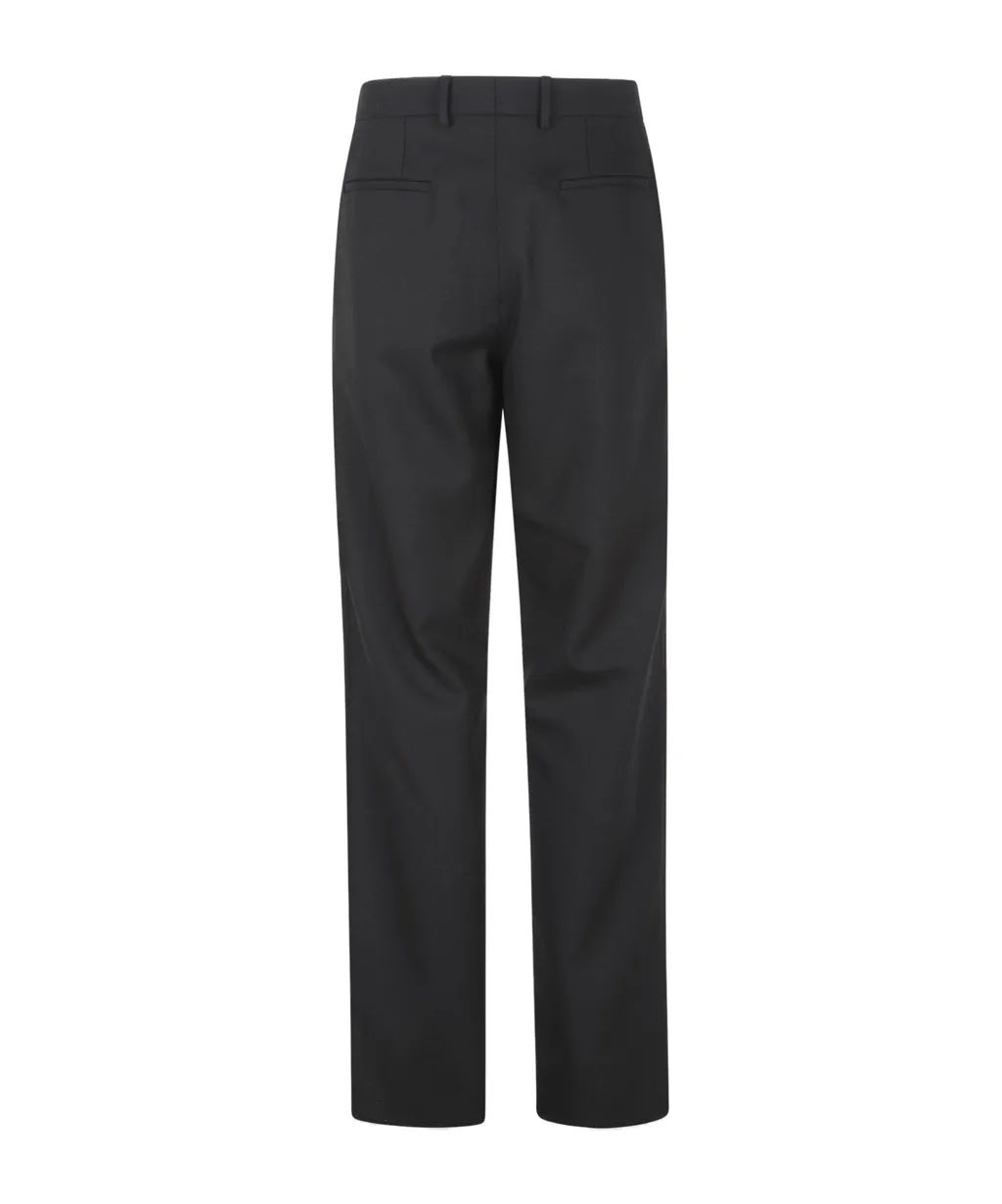Belt Loops-Detail Trousers