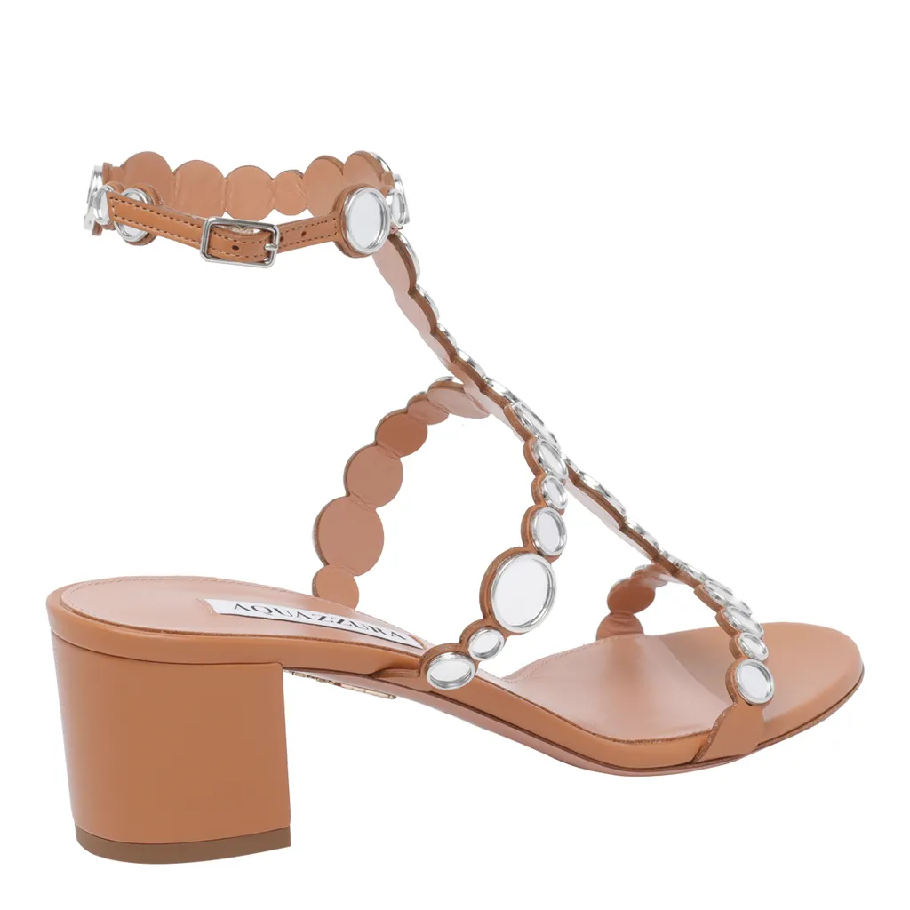 Aquazzura Embellished High-Heeled Sandals