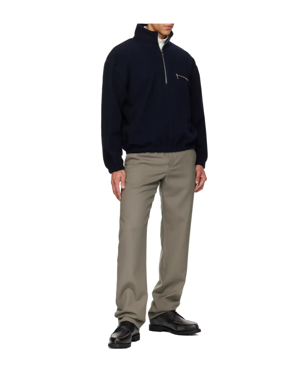 Half-Zip Fleece Sweatshirt