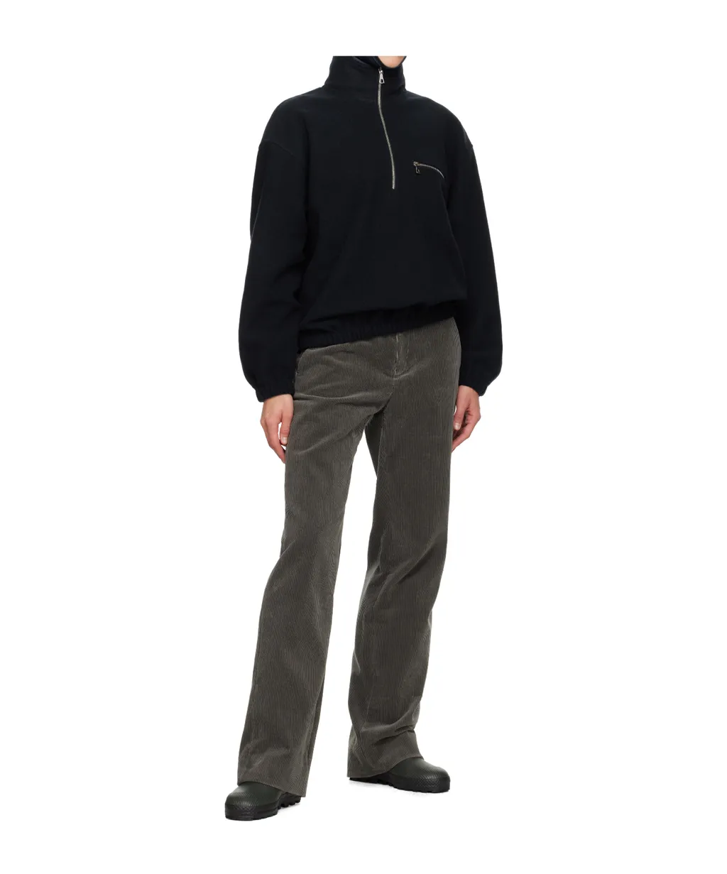 Half-Zip Fleece Sweatshirt