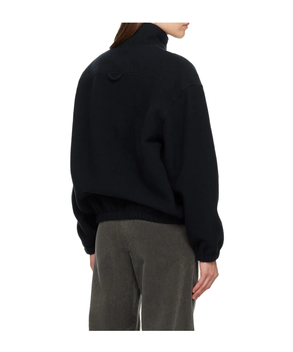 Half-Zip Fleece Sweatshirt