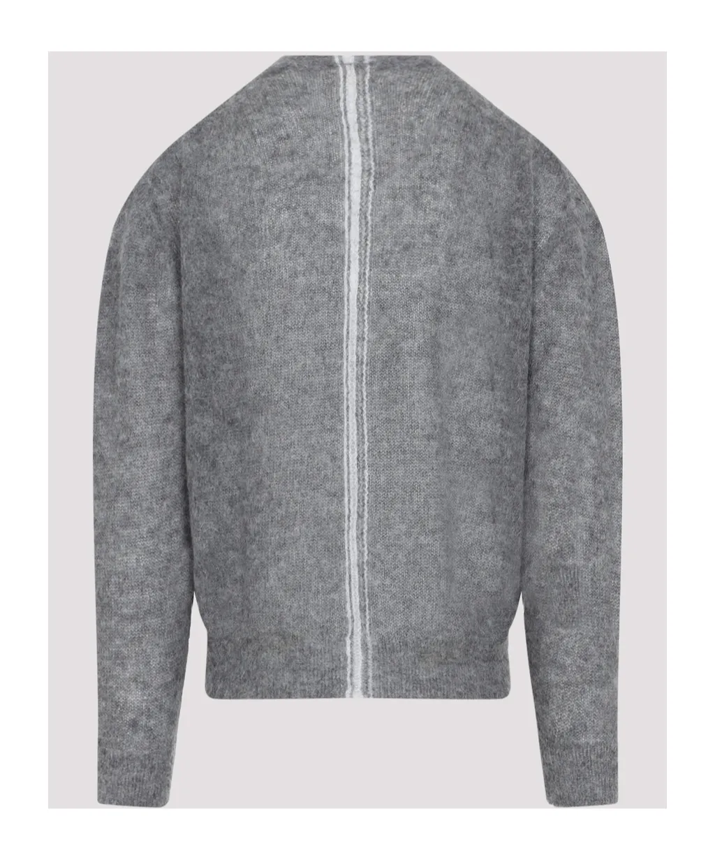 Long-Sleeved Crew Neck Sweater