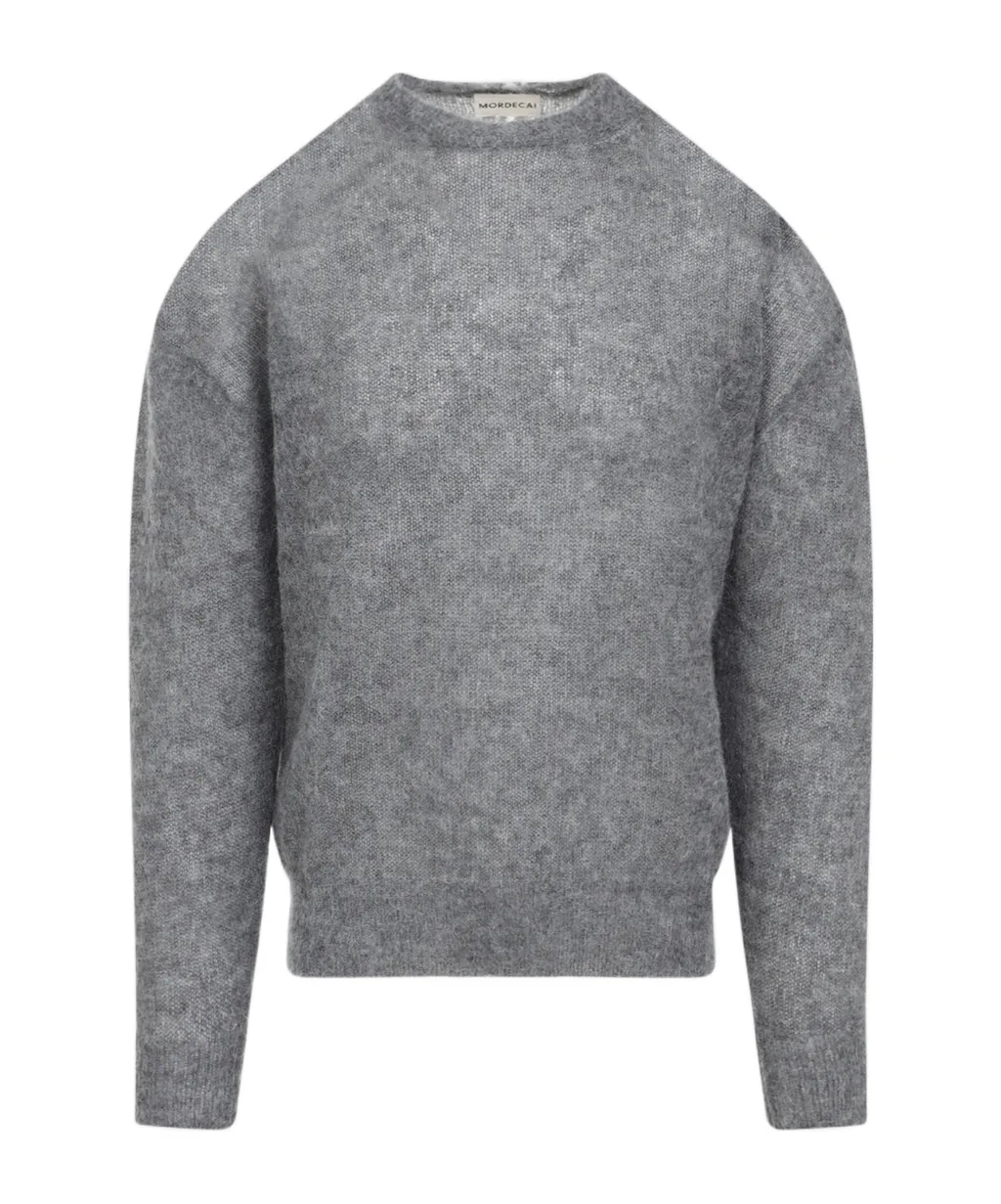 Long-Sleeved Crew Neck Sweater