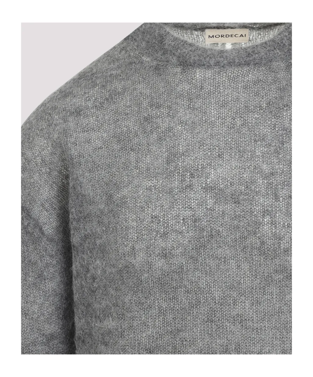 Long-Sleeved Crew Neck Sweater