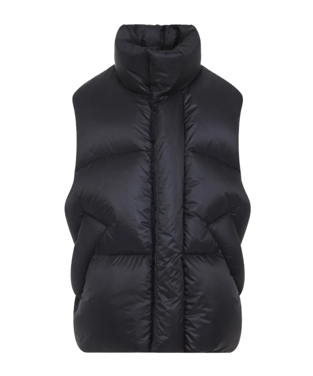 High-Necked Down Vest
