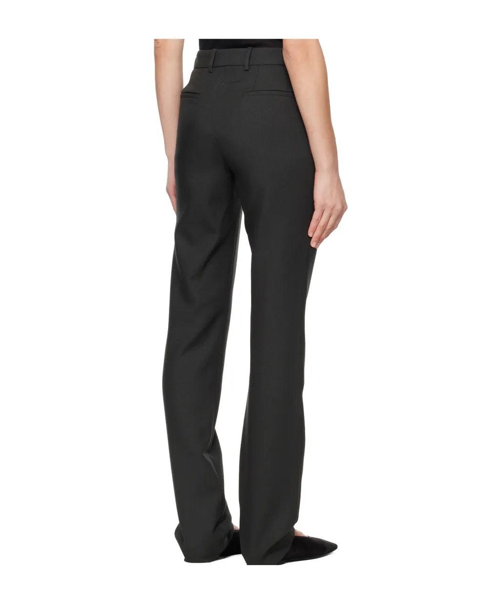 Wool Belt Loop Casual Pants