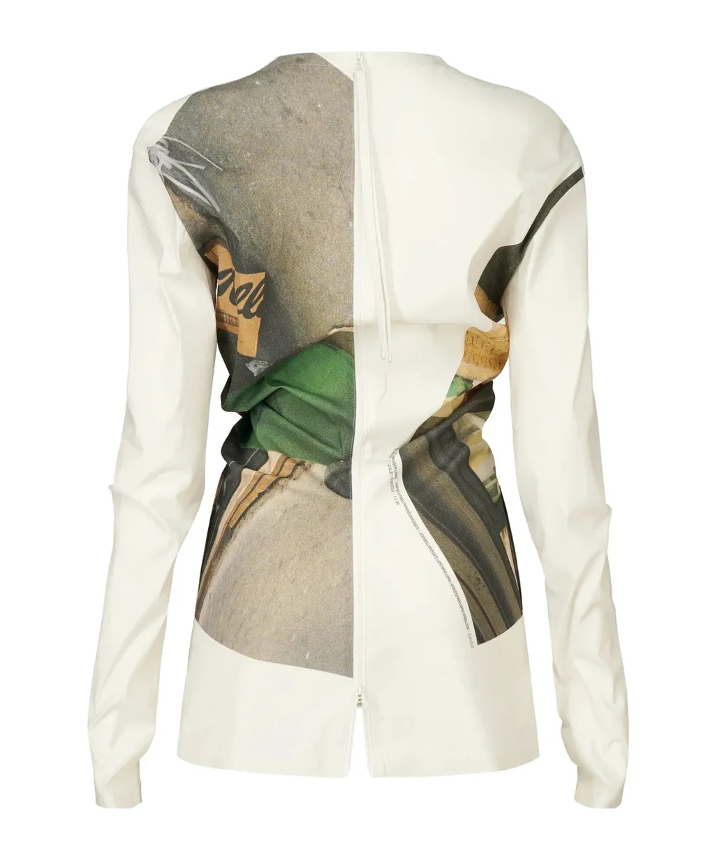 Issey Miyake Street View Crewneck Top