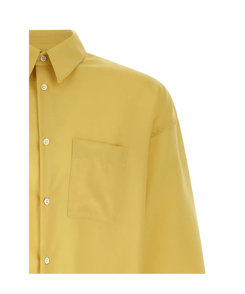 Marni Tropical Collared Long-Sleeve Shirt