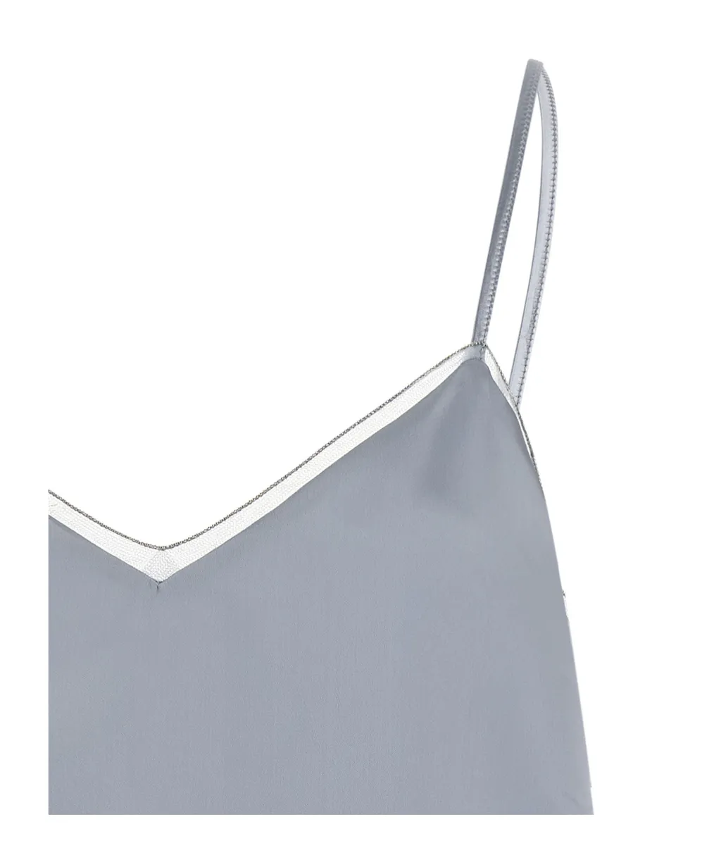Fabiana Filippi V-Neck Camisole Lingerie Top