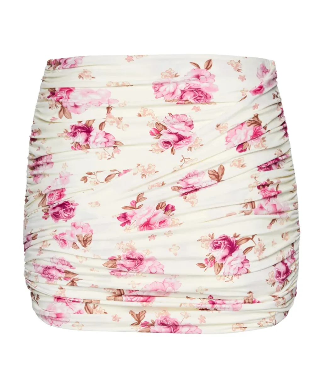 Magda Butrym Re 26 Ruched Mini Skirt