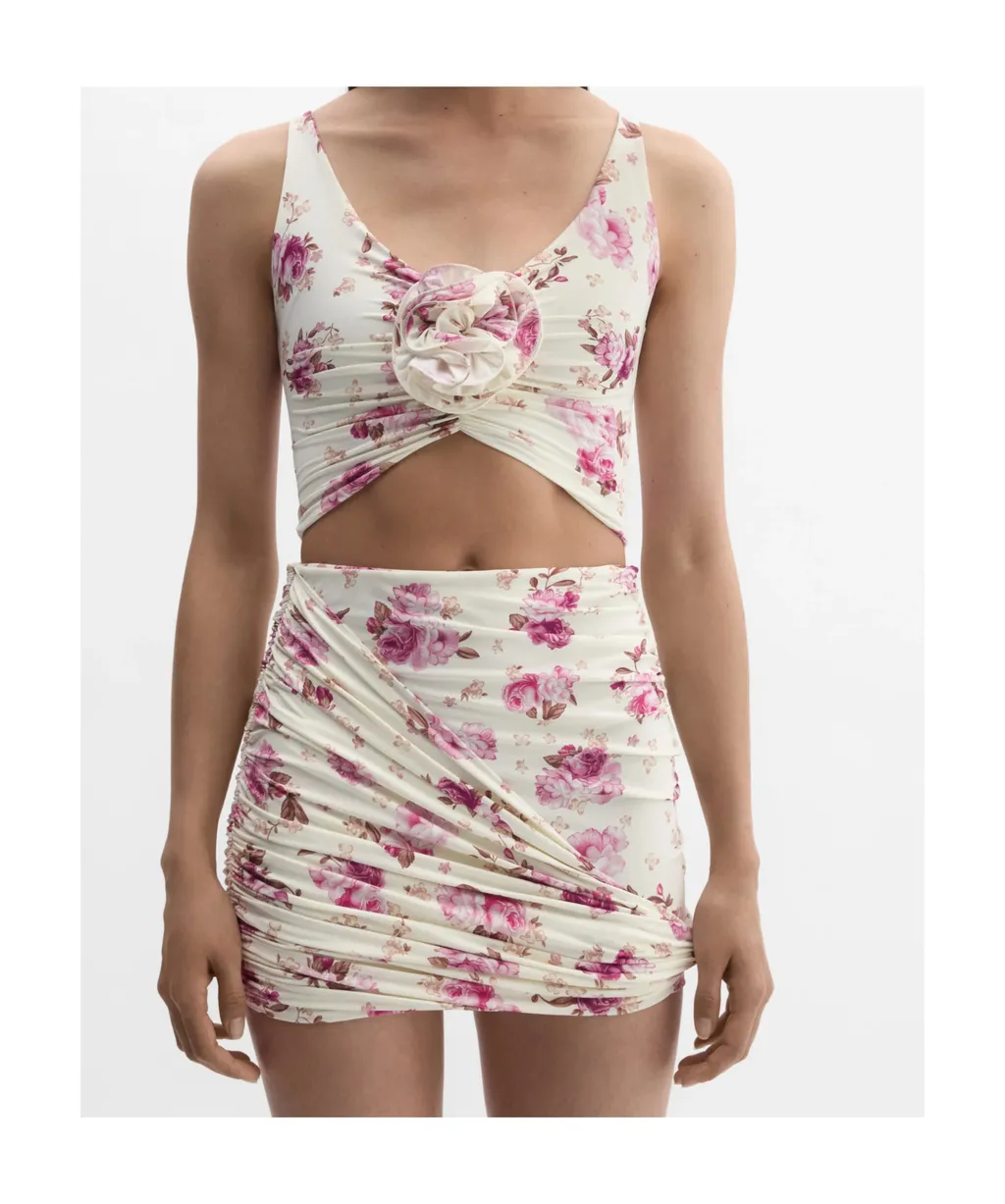 Magda Butrym Re 26 Ruched Mini Skirt