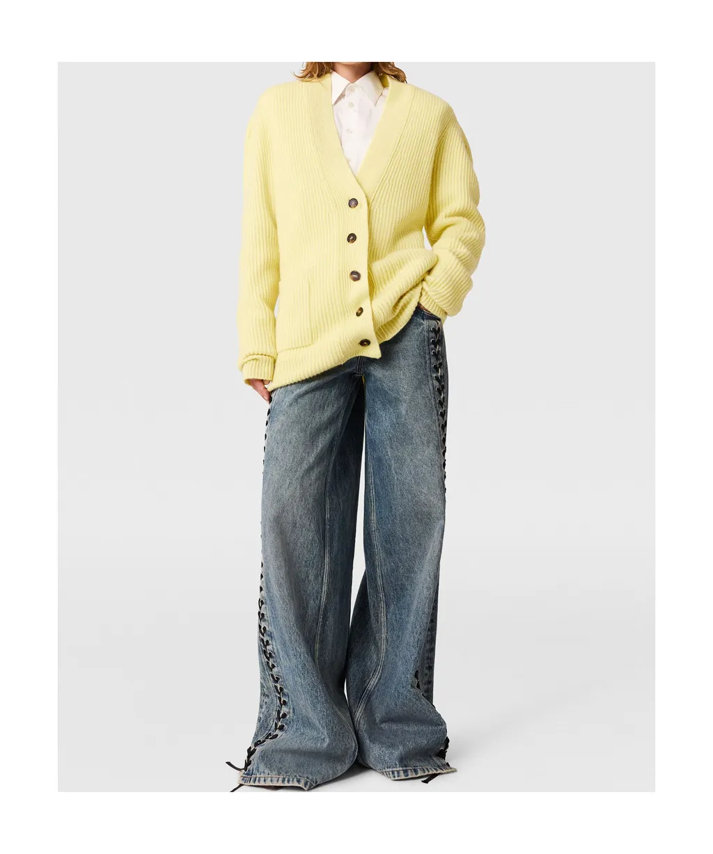 Stella Mccartney Chunky Knit Button-Up Cardigan