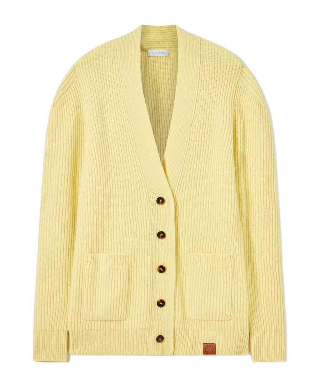 Stella Mccartney Chunky Knit Button-Up Cardigan