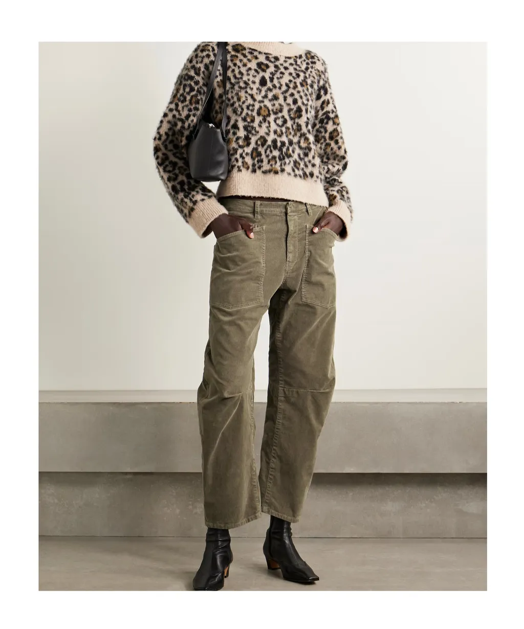 Shon Corduroy Tapered Pants