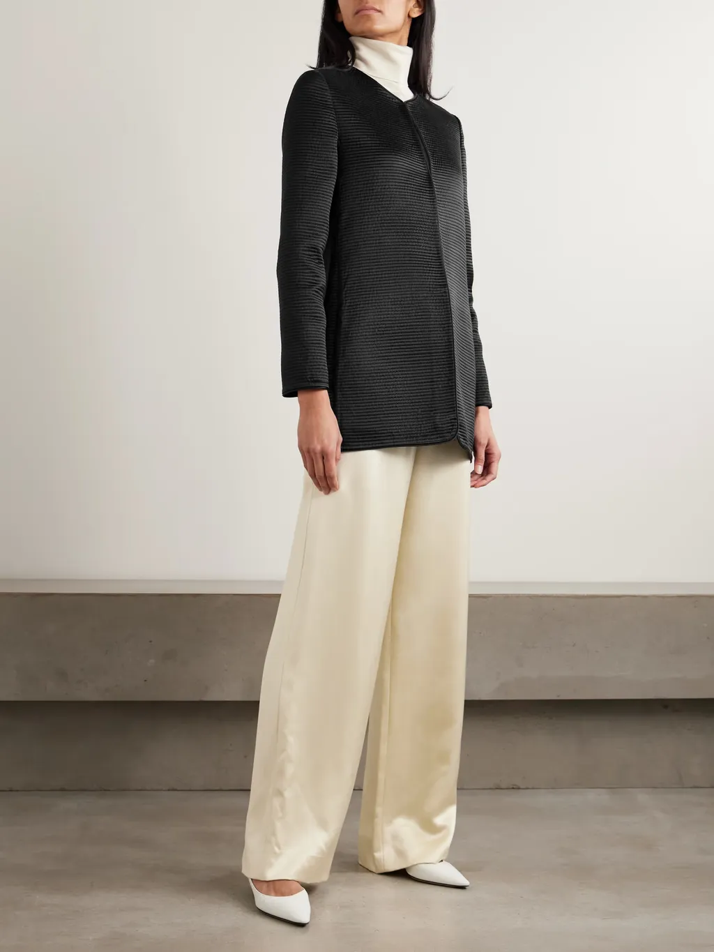 Iben Collarless Casual Jacket