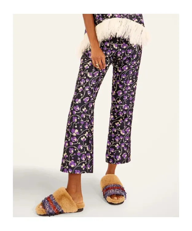 24/7 Floral Trousers