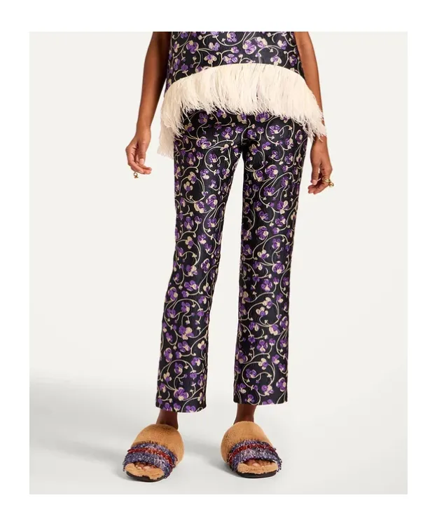 24/7 Floral Trousers