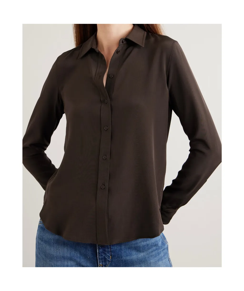 Gaia Silk Crepe Shirt