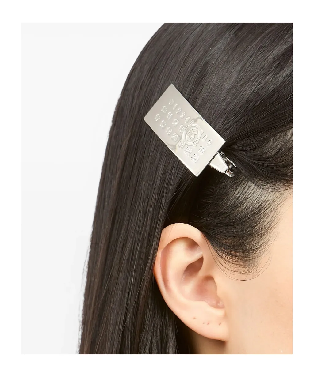Mm6 Maison Margiela Numeric Hair Clip