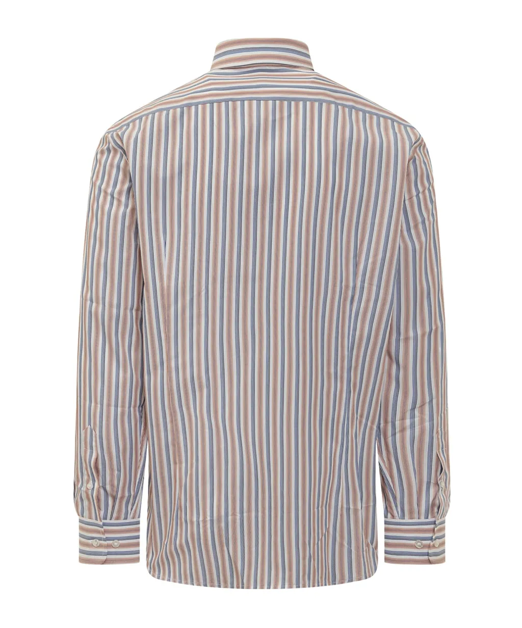 Striped Long-Sleeved Shirt
