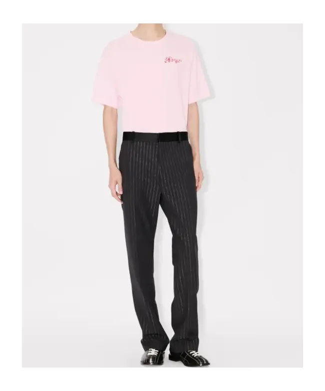 Embroidred T-Shirt In Cotton Kenzo Winter Holidays