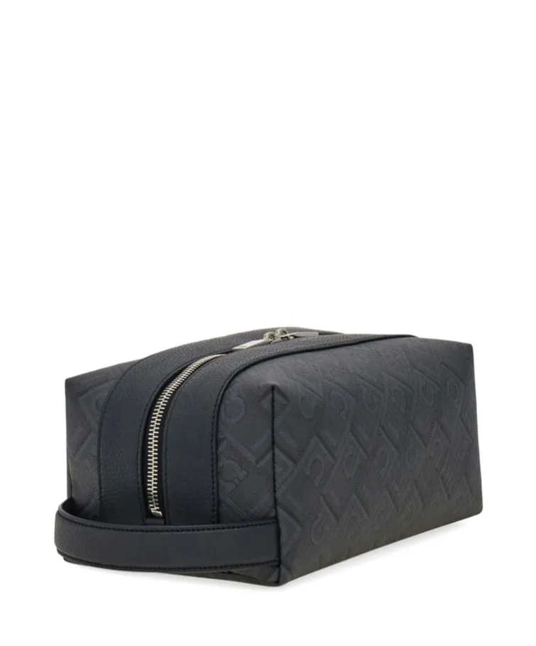 Ferragamo Logo Print Zipped Pouch