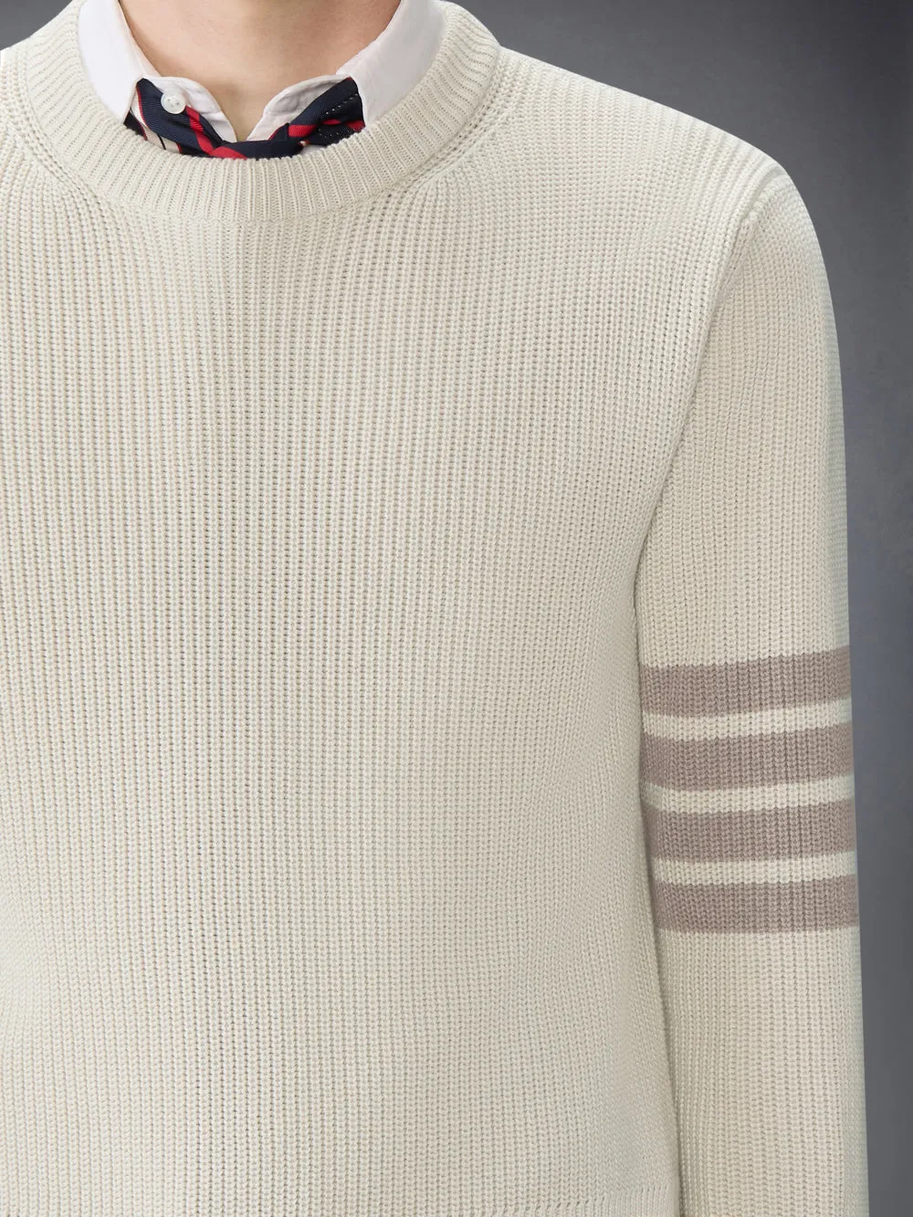 Thom Browne 4-Bar Knitted Jumper