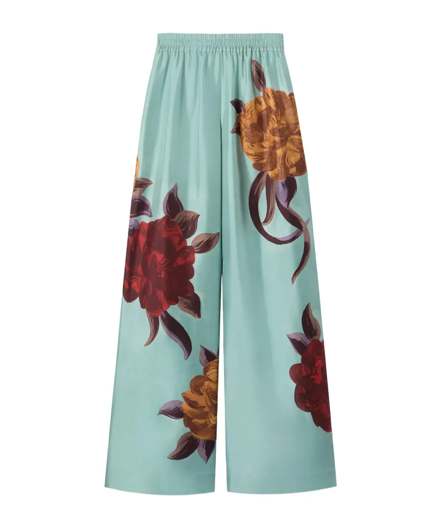 Elastic Waist Casual Pants