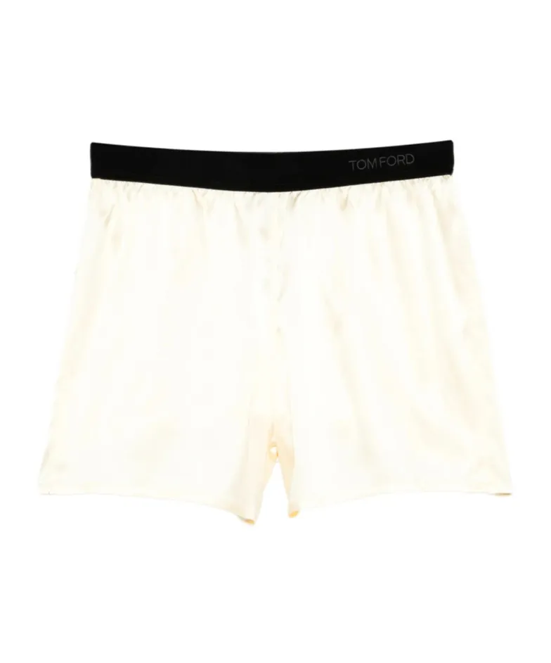 Tom Ford Logo Waistband Shorts