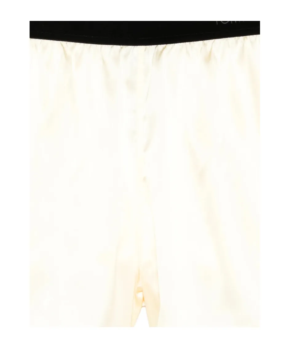 Tom Ford Logo Waistband Shorts