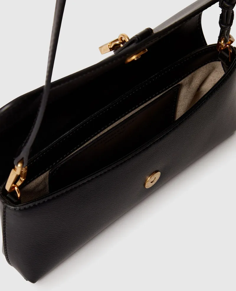 Stella Mccartney Ryder Pochette Lock Charm Shoulder Bag