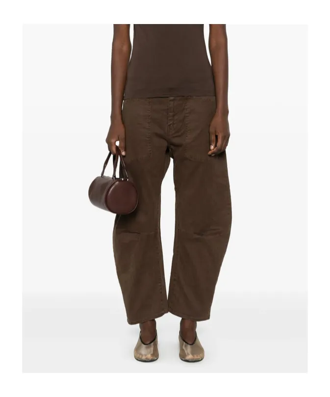 Casual Pants With Belt Loops