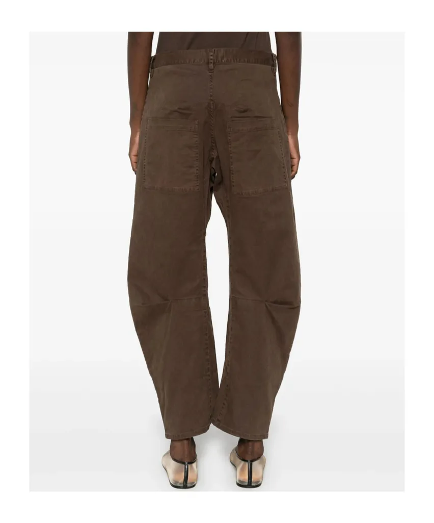 Casual Pants With Belt Loops