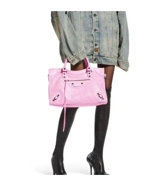 Le City Bag Medium In Bubbly Pink
