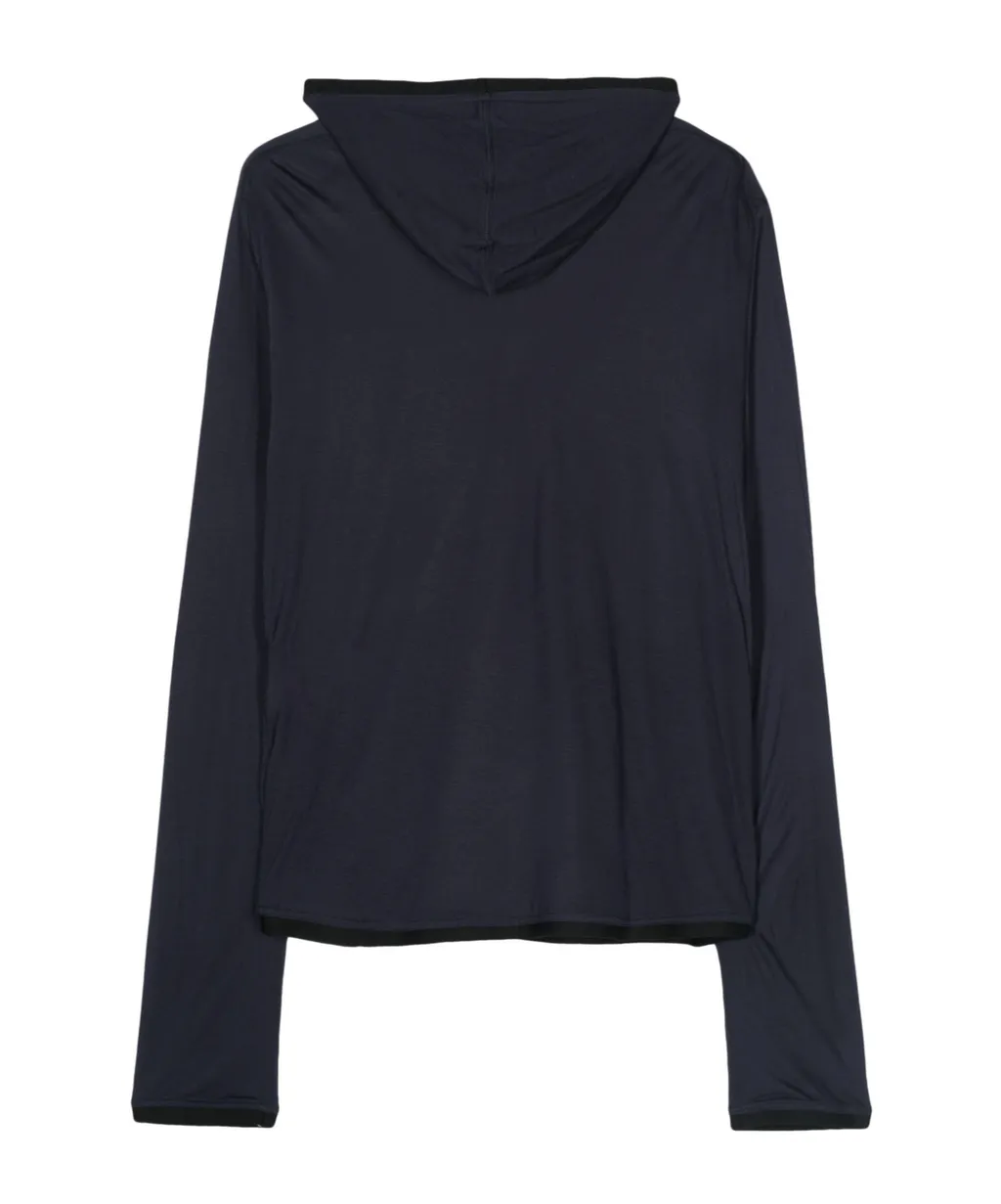 Fine-Knit Hoodie