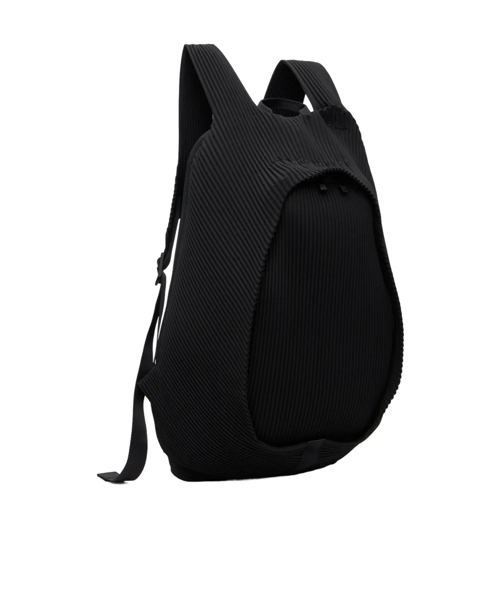 Pleated-Effect Backpack