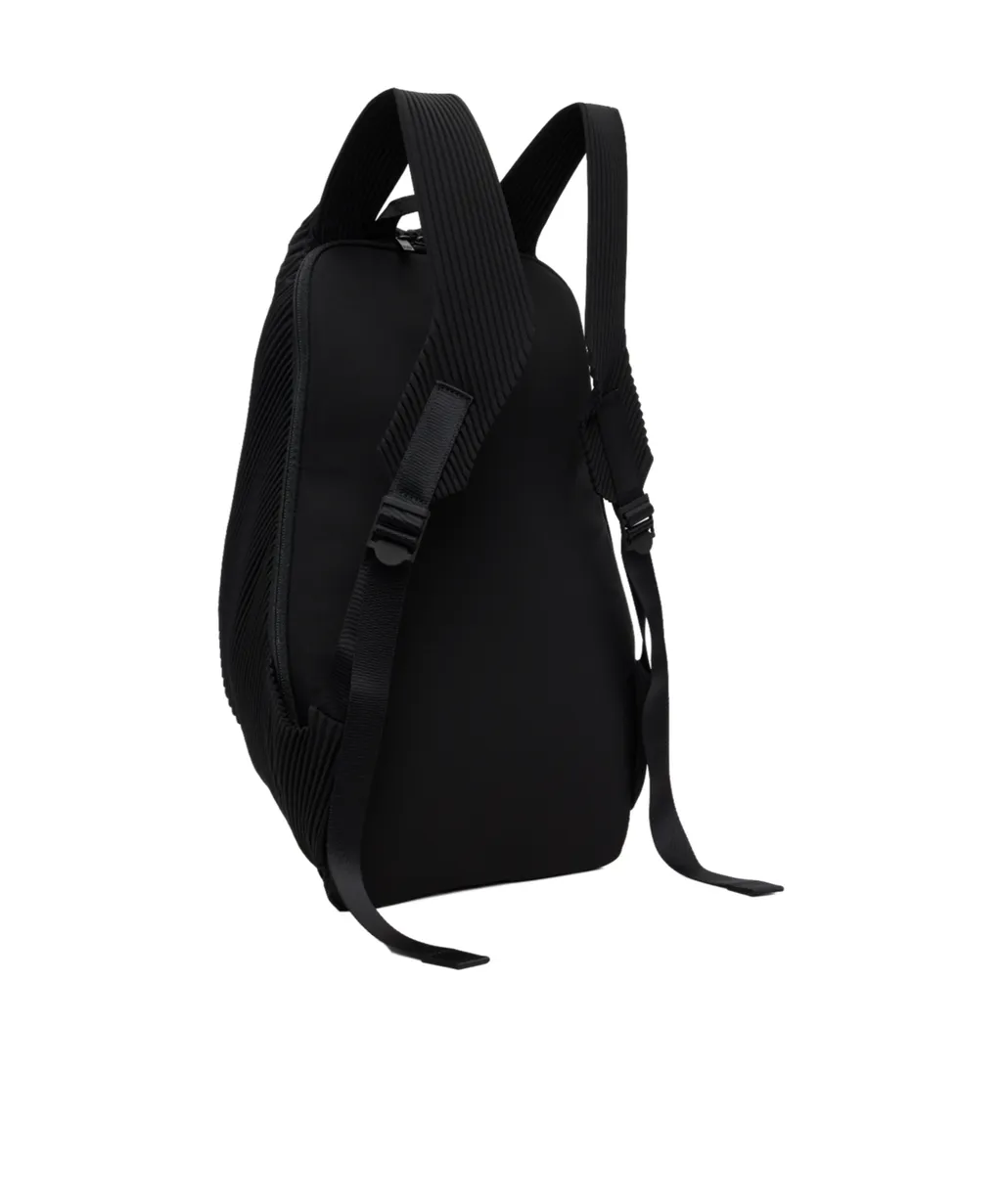 Pleated-Effect Backpack