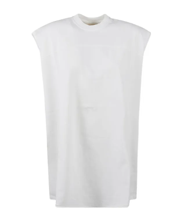 Sleeveless Crew Neck T-Shirt