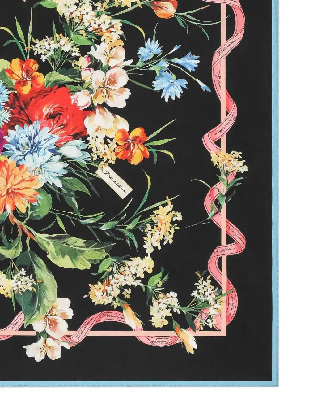 Floral-Print Scarf