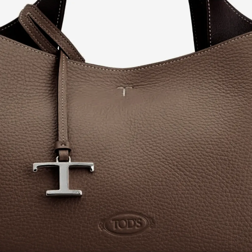 Logo-Embossed Tote Bag