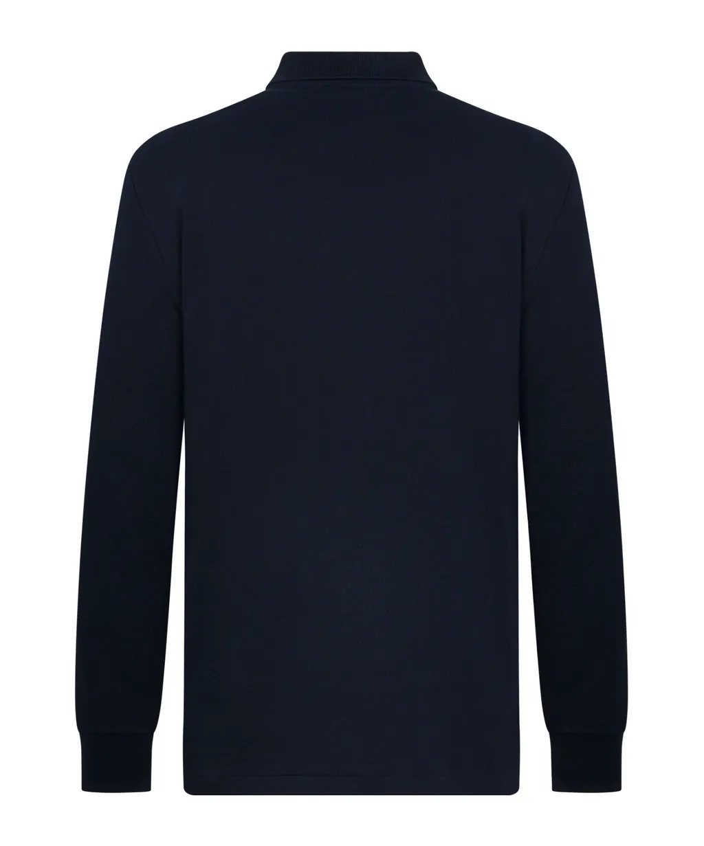 Polo Ralph Lauren Logo Detailed Long-Sleeved Polo Shirt