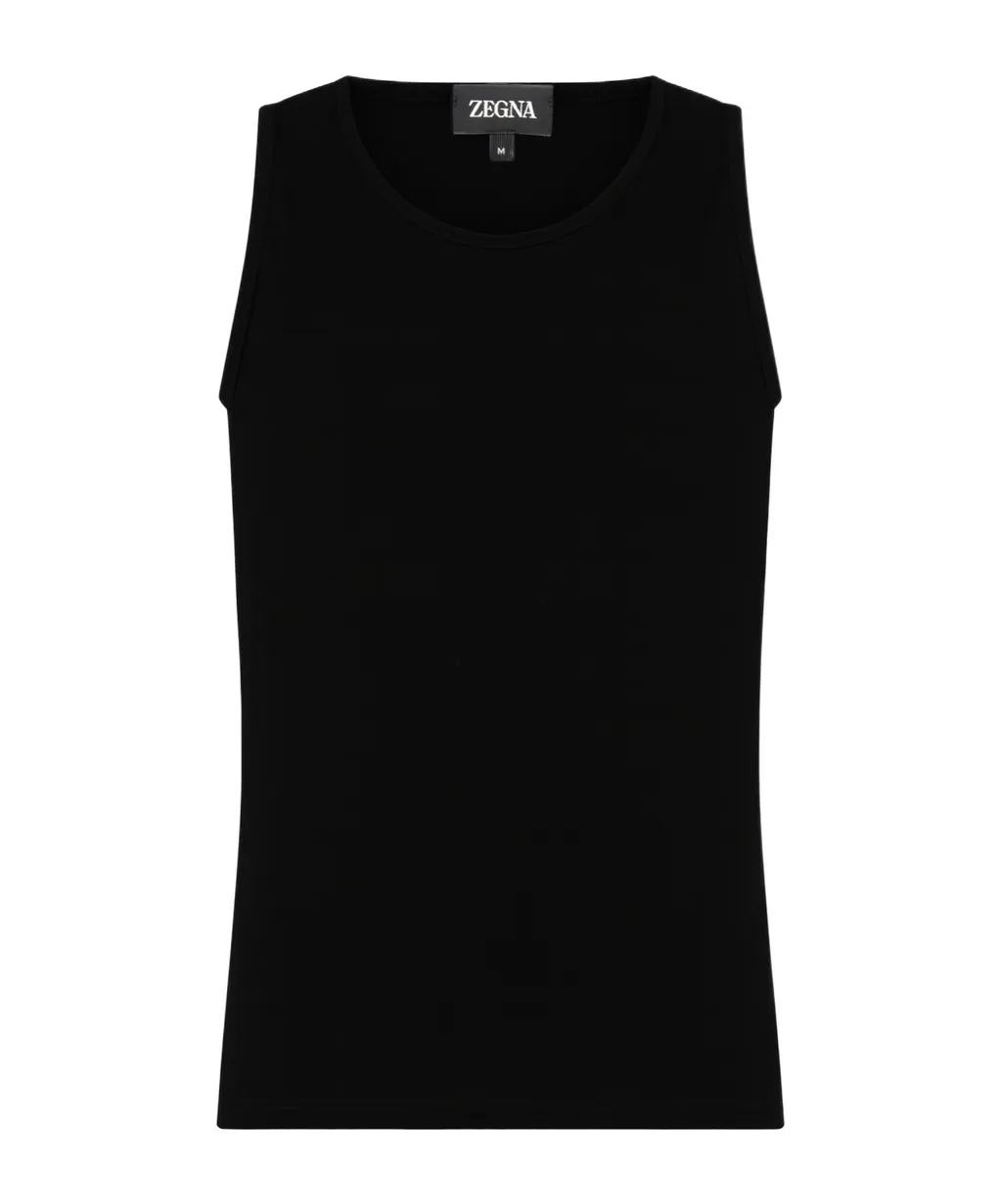 Zegna Sleeveless Crewneck Top