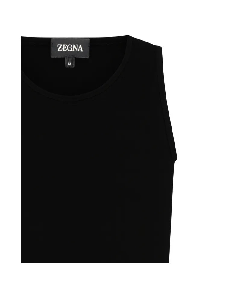 Zegna Sleeveless Crewneck Top