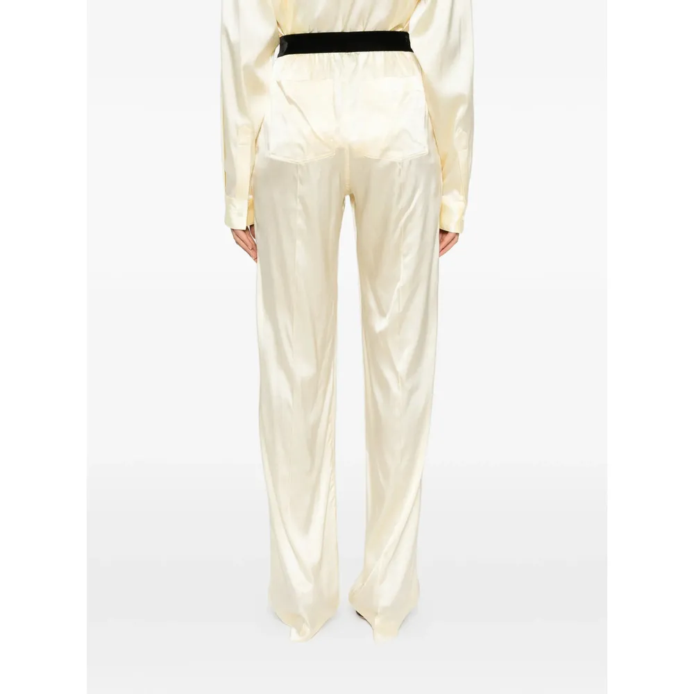 Tom Ford Satin Straight Leg Pants