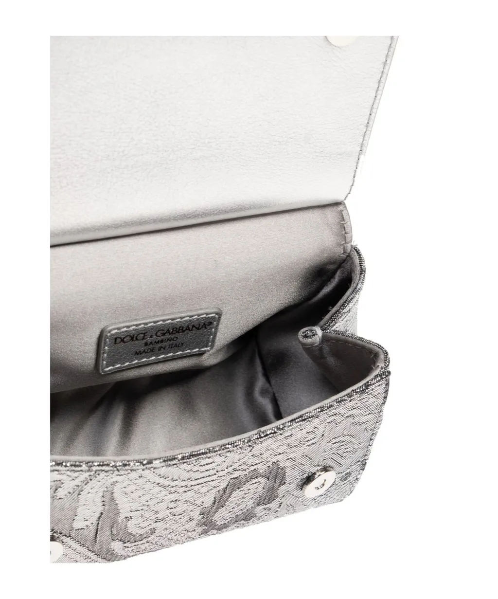 Dolce & Gabbana Kids Embellished Sicily Mini Hand Bag