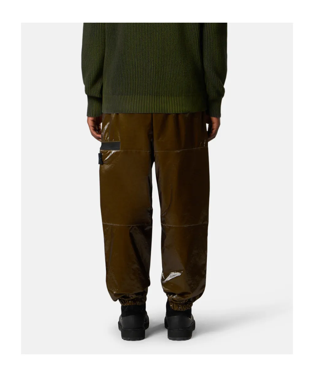 Stone Island Logo Patch Drawstring Joggers