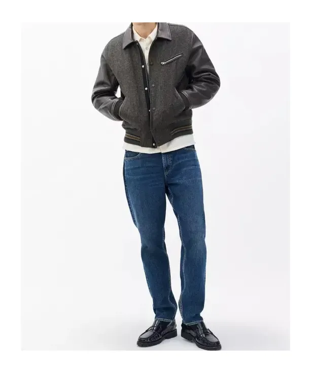 Jeremy British Wool Varsity Jacket